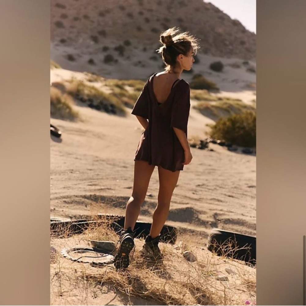 Free People Movement Hot Shot Tee Romper - Picture 6 of 16